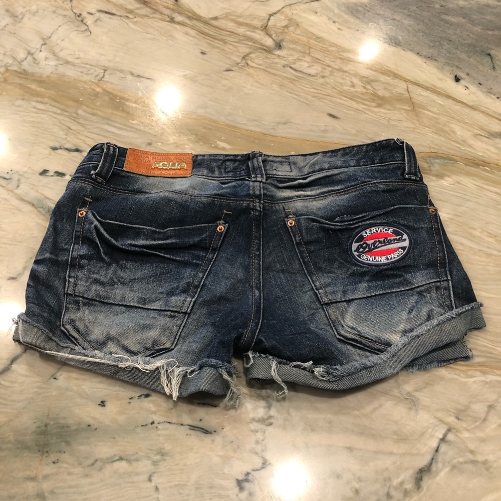 Aqua brand jean shorts - Picture 3 of 6
